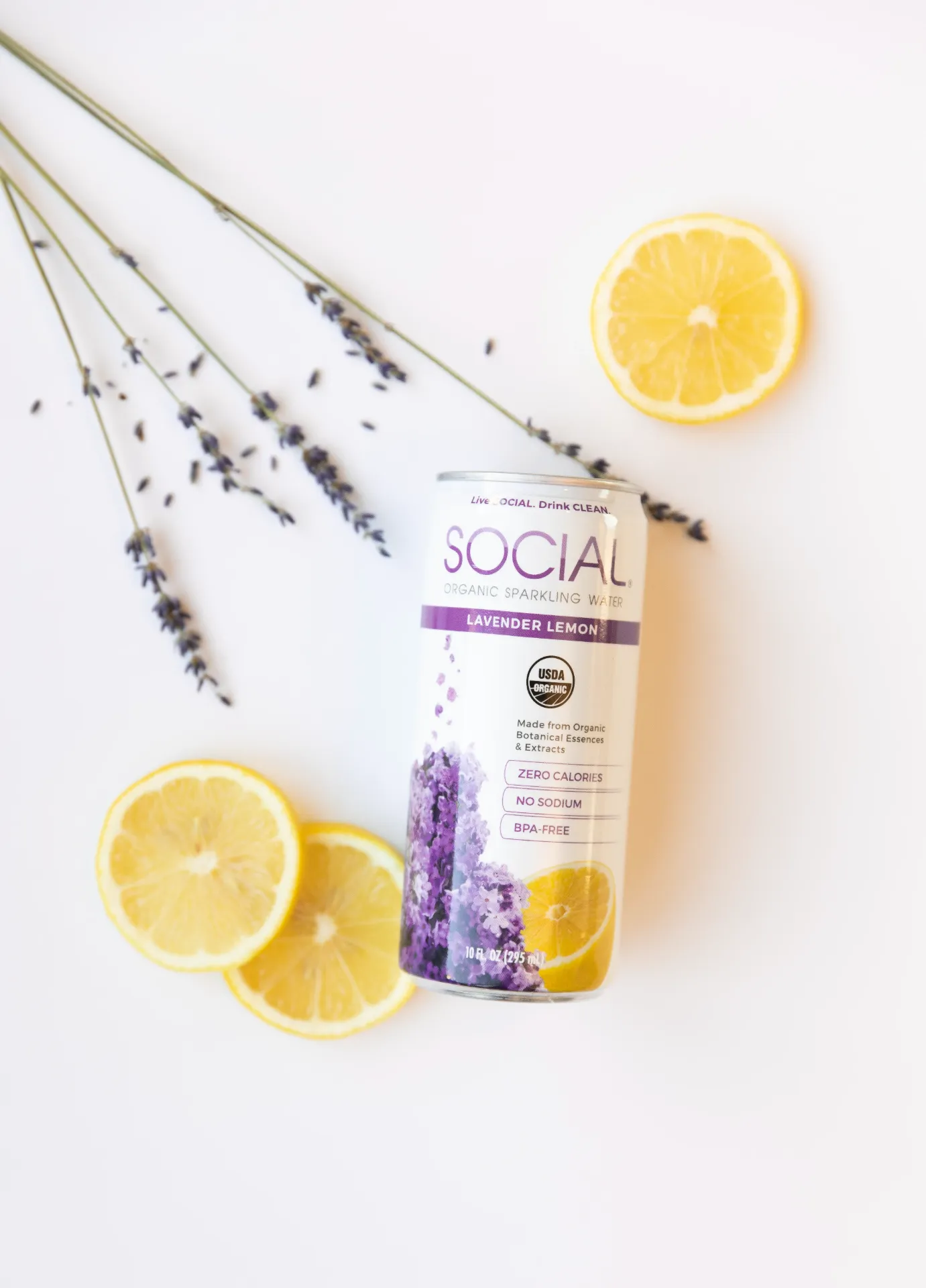 Lavendar Lemon Sparking Water 24 Pk